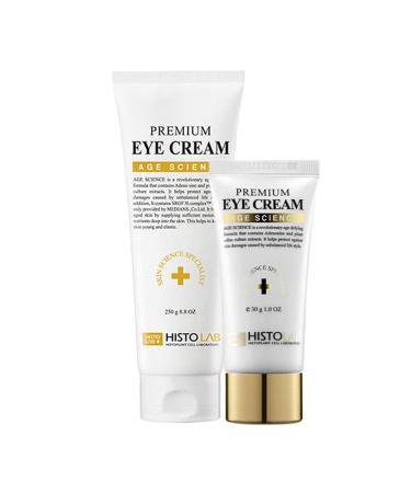 HISTOLAB Premium Eye Cream 250g - Anti-Aging Fine Line Reduction Firming for All Skin Types | Day & Night Self-Renewal Treatment - Buy Online on GoSupps.com
