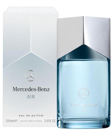 Mercedes-Benz Air Eau de Parfum - Long Lasting Cologne for Men - Tonka Bean Lavender Patchouli Cologne - Travel Size Perfume for Men - 3.4 oz EDP Fresh 3.4 Fl Oz (Pack of 1)