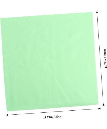 LIFKOME 2pcs Silver Microfiber Cleaning Cloth - Camera Lens & Eyeglass Cleaner Large Suede Wiping Cloth for Dirt Removal - Buy Online on GoSupps.com