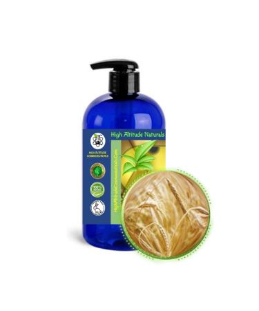 16 fl oz (480ml) Wheat Germ Oil (Triticum Vulgare) - Virgin Cold-pressed for Skin Care - Super Moisturizer Nourishing Rejuvenating