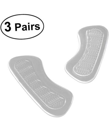 6 Pairs Silicone Heel Inserts - Comfortable Back Insoles for Shoes | International Shipping Available - Buy Online on GoSupps.com