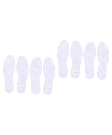 FOMIYES 4 Pairs Sweat-Absorbing Thin Insole Sports Supply Supple Shoe Inserts Thin Shoe Pads Sports Accessory Women Shoe Inserts Portable Shoe Inserts Comfortable Shoe Pads Sports Insoles
