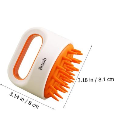 Magiclulu Silicone Shampoo Massage Brush - Scalp Cleaning & Head Massage Tool for Kids & Adults - Buy Online on GoSupps.com