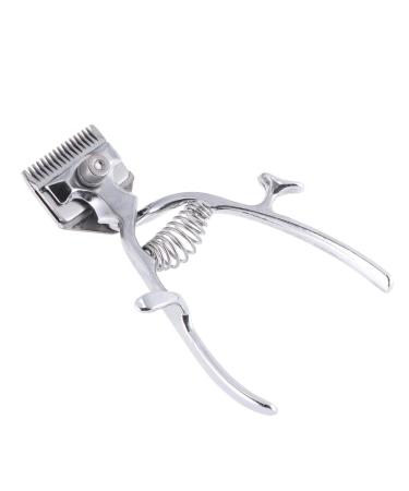 FOMIYES Hair edgers for Men Manual Hair Clipper Mens Hair Trimmer Men Haircut kit Hand Hair Clipper Mens Hair Clippers Old Fashion Hair Clippers Trimmers for Men 221a Major Hair Medium Silver