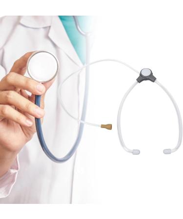 Buy Audiphones Stethoscope - Binaural Listening Aid for Diagnostics | Transparent PP Hearing Tool - Buy Online on GoSupps.com
