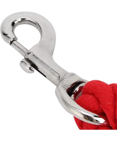 Felenny Horse Rope Leash Thickened Colorful Woven Bolt Rope Strong Durable Horse Leads Braided Cotton Rope (Red) - Buy Online on GoSupps.com