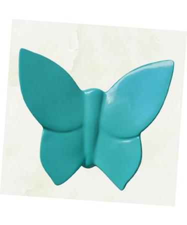 Yardenfun Home Decor Butterflies Ceramic Decor Wall Pendant Decor Decorate Wall Hanging Household 10*7.8cm Blue - Buy Online on GoSupps.com