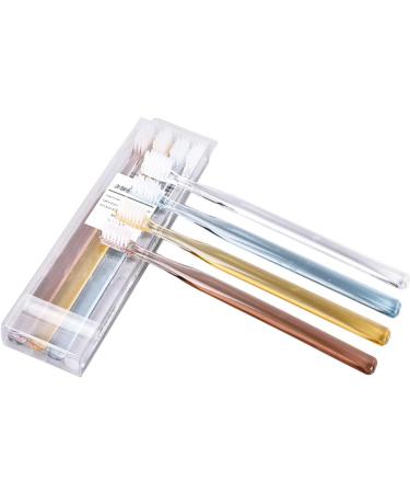 Buy TOVINANNA 24 STK Soft Bristle Toothbrush Set - Adult & Travel Toothbrush for Optimal Oral Hygiene - Buy Online on GoSupps.com