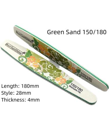 5-Piece Professional Nail File Set - Double-Sided Golden Steel Nail Art Tools for Polyethylene Nails | Coarse & Fine Patterns Washable & Repeatable - Buy Online on GoSupps.com