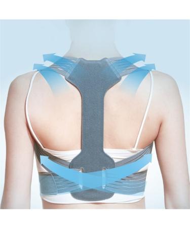 DFHBFG Adjustable Back Posture Correction Belt Clavicle Spine Back Shoulder Lumbar Posture Corrector for Adult(XL Code) XL code D