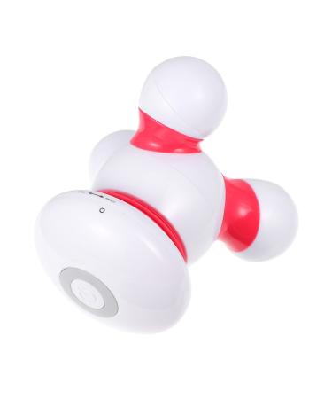 Fomiyes 1stk massage device Muscle Roller Electrical K Rper Massager Massager Scratcher Electrical massager K Rper Massage Tool Gift ABS Physiotherapy Red 9.5x9.5cm red