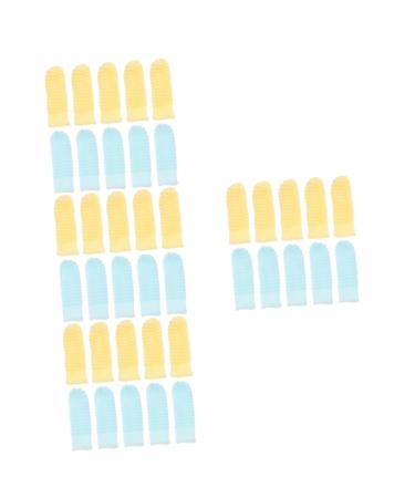 BESPORTBLE 40 Pcs comfortable toothbrush for dogs pet toothbrush and toothpaste single use toothbrush 1 count (Pack of 1) As Shownx4pcs