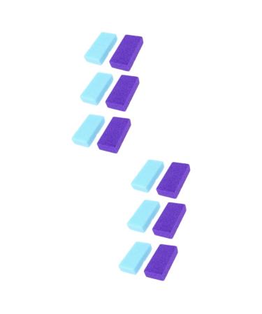 Beaupretty 12 Pi ces r pe callosit s pedicure p dicure pediluve pumice grimstone brosse s che-cheveux outil de pied de meulage lavage dissolvant de callosit s pour femmes pierre frotter