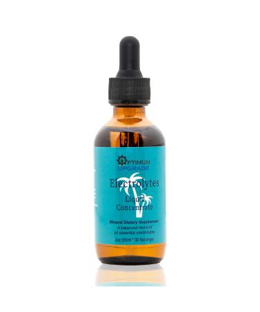 Electrolyte Drops Sugar-Free Hydration with Magnesium Calcium Zinc & Trace Minerals Unflavored (39 Servings)