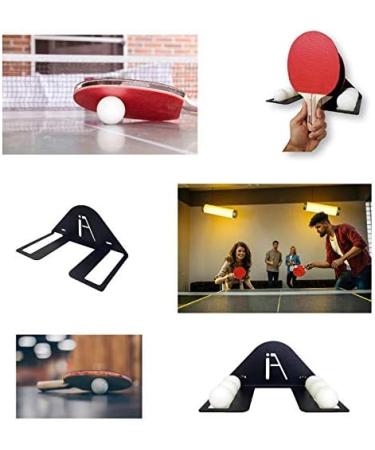 IRON AMERICAN Elite Ping Pong and Table Tennis Storage Rack - Made in USA | Ball and Paddle Slots, Hardware Included - Buy Online on GoSupps.com