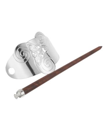 minkissy 1pc Hair Accessories Viking Hair Clip Antique Hair Stick Hair Slide with Stick Metal Bun Cage Viking Hair Pin Retro Hair Metal Hair Barrettes Bamboo Vintage Mother Bracket