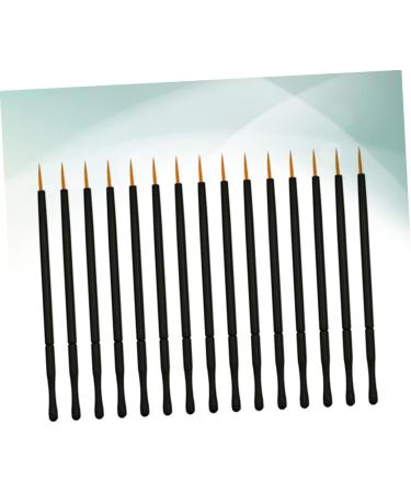 FRCOLOR 50pcs White Liquid Eyeliner White Eye Pencil Eye Makeup Tools Eyeliner Brush Soft Head Thin Angle 10X0.5cm Orange - Buy Online on GoSupps.com