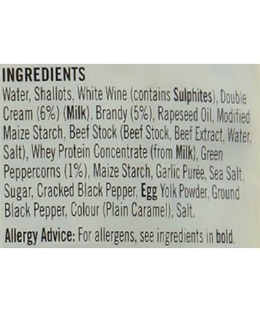 Loyd Grossman Peppercorn Sauce 170g - Rich and Flavorful Sauce for Steak and More - Buy Online on GoSupps.com
