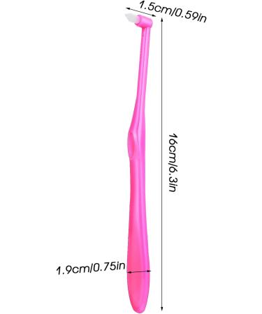 Sibba 6 Pack Tufted Brush - Soft Dental Orthodontic Toothbrush Set for Detail Cleaning - Compact Interdental Interspace Brush - Multicolor - Buy Online on GoSupps.com