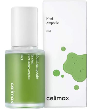 celimax The Real Noni Energy Ampoule - 71.77% Noni Fruit Extract, 30ml, 1.01 oz, Korean Skin Care, Provides Anti Aging, Anti Wrinkle