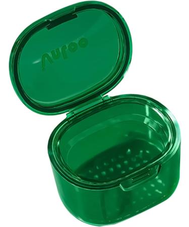Frcolor 4-Piece Denture Retainer Storage Box Set - Travel Cleaning Case for Prostheses with Sieve - Buy Online on GoSupps.com
