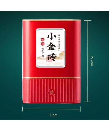 HQZM Yunnan Aged Puerh Mature Tea Small Golden Brick Tuocha 500g 1764oz Natural Tea Flavor - Buy Online on GoSupps.com