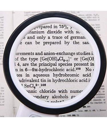 ES for Hobbies Reading Magnifier Ring LED Light Hand-held High Frequency Circuit Board Repair Reading Identification Banknote Examination Large Diameter Mirro Better Life - Buy Online on GoSupps.com