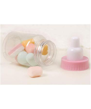 Tiptop Home Baby Show Candy Bottle  12pcs Fillable Mini Baby Candy Bottle Gift Box for Baby Shower Favors. - Buy Online on GoSupps.com