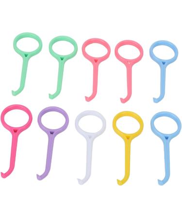 Folanda 10-Part Aligner Remover Tool Set | Durable Non-Slip Tool for Braces Retainers Aligners & Oral Hygiene - Food Grade Quality - Buy Online on GoSupps.com