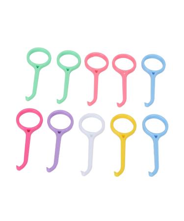 Aligner removal tool 10PCs invisible tooth removal extractor oral corrector distance tool with round corners design for oral care