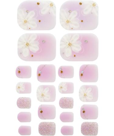 22 Sheets Toe Stickers Full Wraps Toenail Polish Strips for Women Strips Self Adhesive Decals Toe Stickers Full Wraps for Women Art Toe Polish Stickers Full Style Fh13 - Buy Online on GoSupps.com