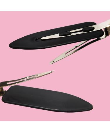 20 Pcs No Crease Hair Clips | 6cm Black Hair Curl Pins for Girls & Women - Buy Online on GoSupps.com