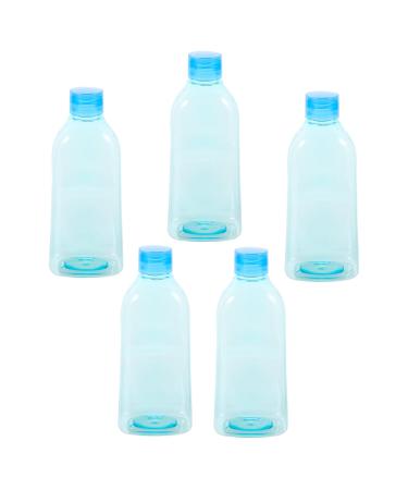 Outanaya 5pcs Eye Wash Dropper Empty Lens Solution Bottle Mini Liquid Bottle Plastic Blue