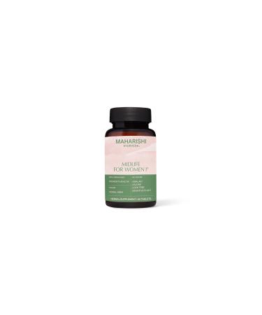 Maharishi Ayurveda - Midlife for Women I Women's Health Herbal Supplement | Supplementation to Help Hormone Balance for Women | Eliminate Toxins & Nourish The Uterus (60 Tablets - 1000mg) - Buy Online on GoSupps.com