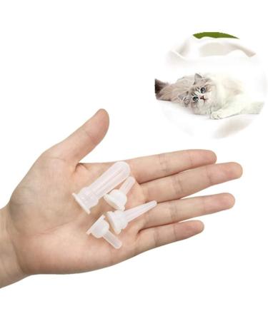 7 Pcs Cat Nursing Bottle 60ml Pet Feeding Bottle with Replacement Nipples and Cleaning Brushes for Pet Puppy Cat Kitten Rabbit - Buy Online on GoSupps.com