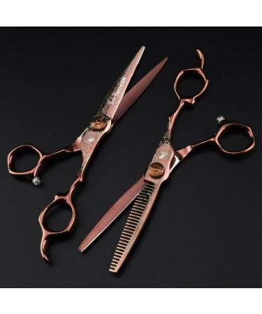 Hair Cutting Scissors Shears 6 Inch Professional Hair Scissors Set Hairdressing Cutting Thinning Shears Hair Styling Tools - Buy Online on GoSupps.com
