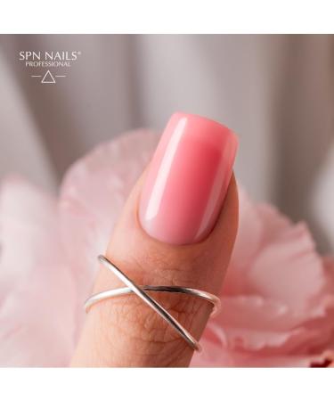 SPN Nails Professional Sweet Apricot Builder Bottle Cream Gel Nail Polish 10ml- Builder Gels for Nails Extension -Charming Subtly Neon Milky Papaya Shade - Salon-Lasting Manicure LED/UV Lamp Curable - Buy Online on GoSupps.com