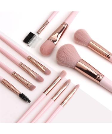 Shop Premium Pink Makeup Brush Set | Powder Eyeshadow Eyeliner & More - International Shipping - Buy Online on GoSupps.com