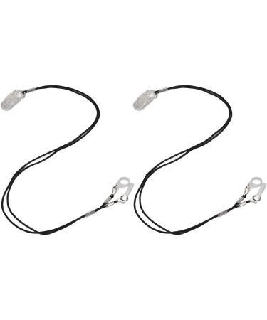 2-Piece Hearing Aid Clip Set | Anti-Loss Hearing Amplifier Lanyard with Silicone Rings - Perfect for Secure Use - Buy Online on GoSupps.com