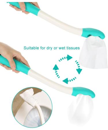 Toilet Aids for Hygiene | Easy Wiping Solutions for Seniors Pregnant Women & Hand Injuries - Shop Now! - Buy Online on GoSupps.com