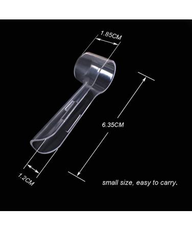 Buy 10 Packs Electric Toothbrush Head Covers for Oral-B Protects from Dust & Germs | Transparent Toothbrush Accessory - Buy Online on GoSupps.com
