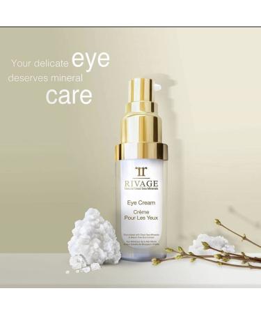 RIVAGE NATURAL Dead Sea Minerals Eye Cream 20ml | Vegan Friendly | Enhanced with Dead Sea Salt and Beech Tree Bud Extract - Buy Online on GoSupps.com
