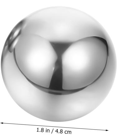 Lurrose Stainless Steel Stress Balls | 2-Piece Hand Massage Devices | Fitness & Health Balls for Relaxation & Exercise - Buy Online on GoSupps.com