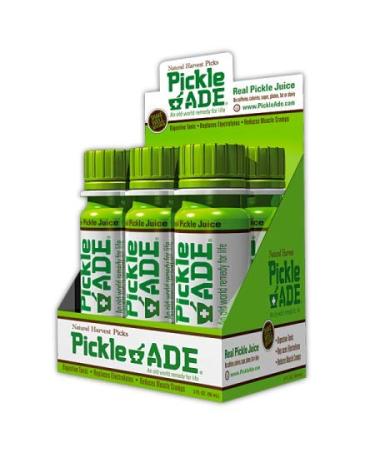 PickleAde - 100% fermented pickle juice in a 3oz bottle.  Replaces Electrolytes  Reduces Muscle Cramps