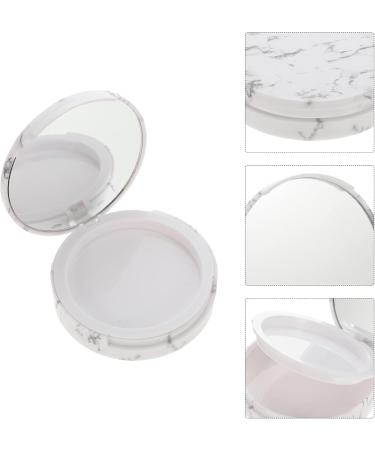 FOYTOKI 2pcs Storage Box Cosmetic Case Compact Pressed Powder Case Round Makeup Organizer - Buy Online on GoSupps.com