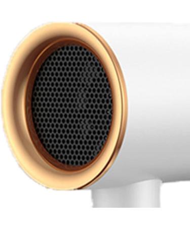 Hair Dryer 800W Ionic Hair Dryer 360 Degree MuteRotatable Nozzle Fast Drying Folding Design ABS PP Portable Blow Dryer for Home Salon(Pearl White) - Buy Online on GoSupps.com
