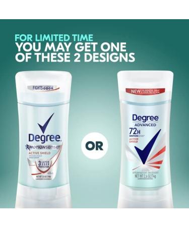 Buy DEGREE Women Antiperspirant Deodorant Stick - Active Shield 2.6 Oz | International Shipping Available - Buy Online on GoSupps.com