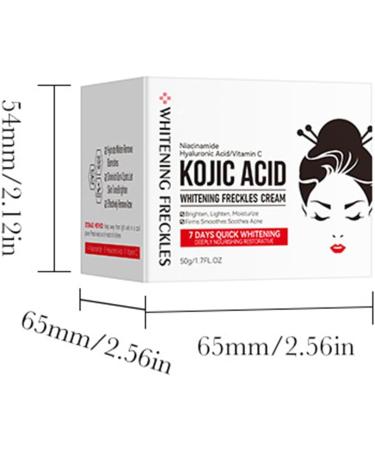  Cynamus Kojic acid face lightening cream 50g moisturizing and lightening face cream anti-wrinkle and firming hydrating - Buy Online on GoSupps.com