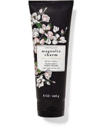 Bath & Body Works Magnolia Charm Ultra Shea Body Cream 8 Ounce