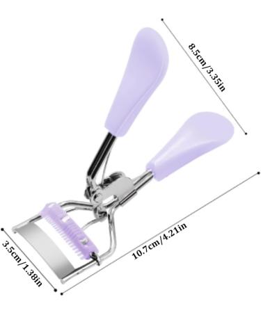 Eyelashes Curler with Built-in Comb Professional Lashes Curler Eyelashes Accessories Fits All Eye Shape Purple Eyelash Curlers - Buy Online on GoSupps.com